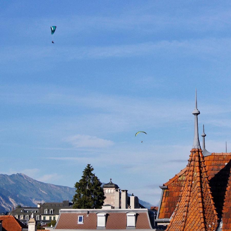 Ni Fravi Holiday Apartments, Interlaken West Buitenkant foto