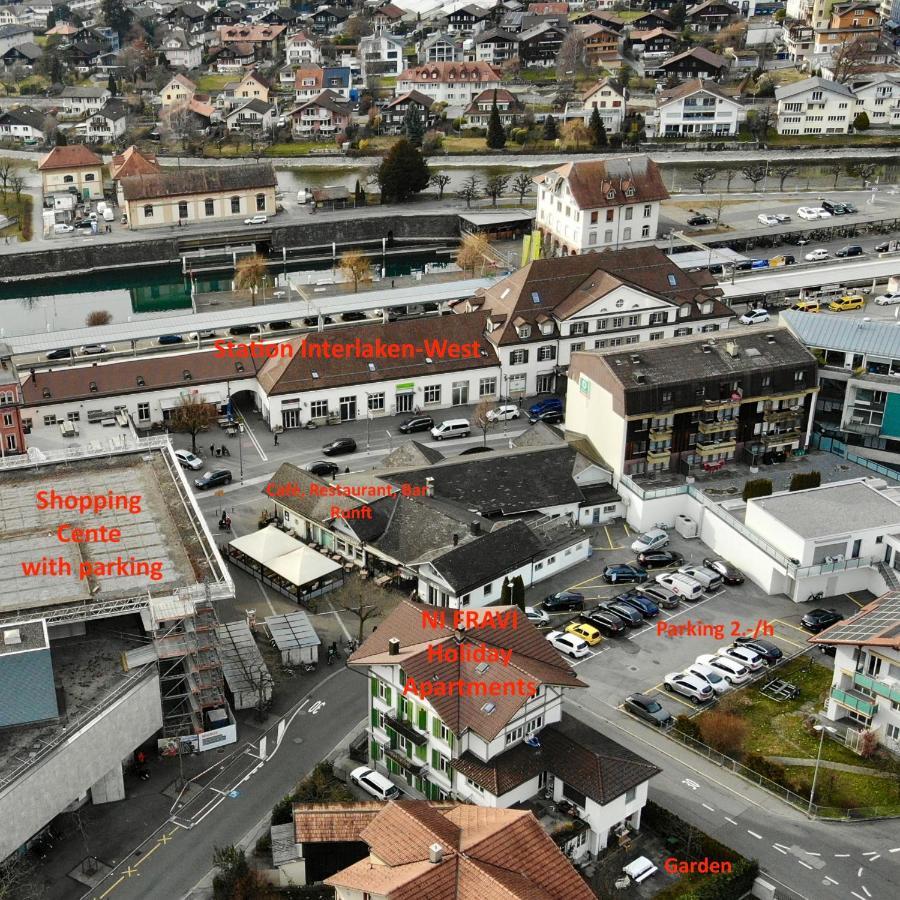 Ni Fravi Holiday Apartments, Interlaken West Buitenkant foto